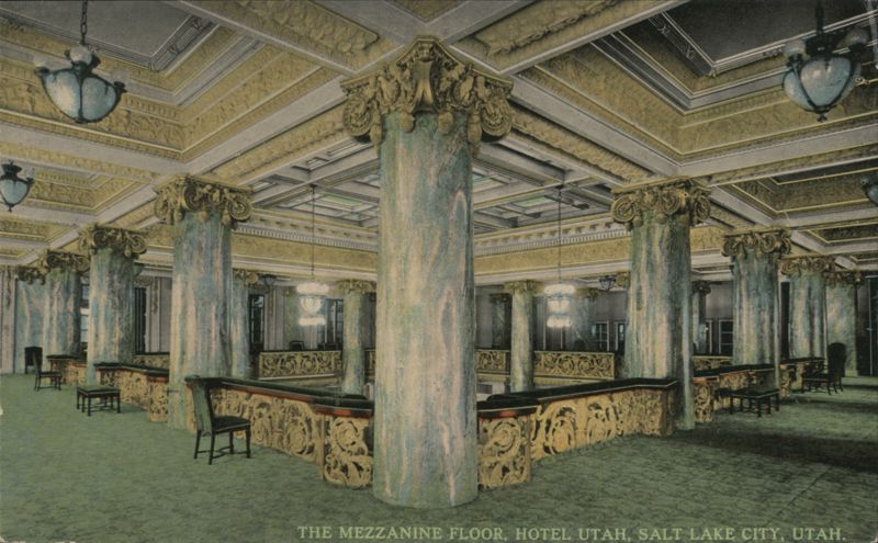 Mezzanine Floor, Hotel Utah, Salt Lake City