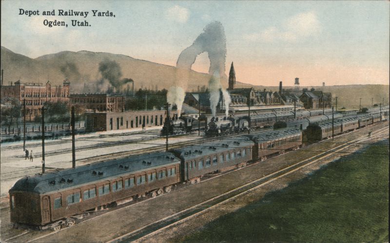 Depot and Railway Yards, Ogden, Utah