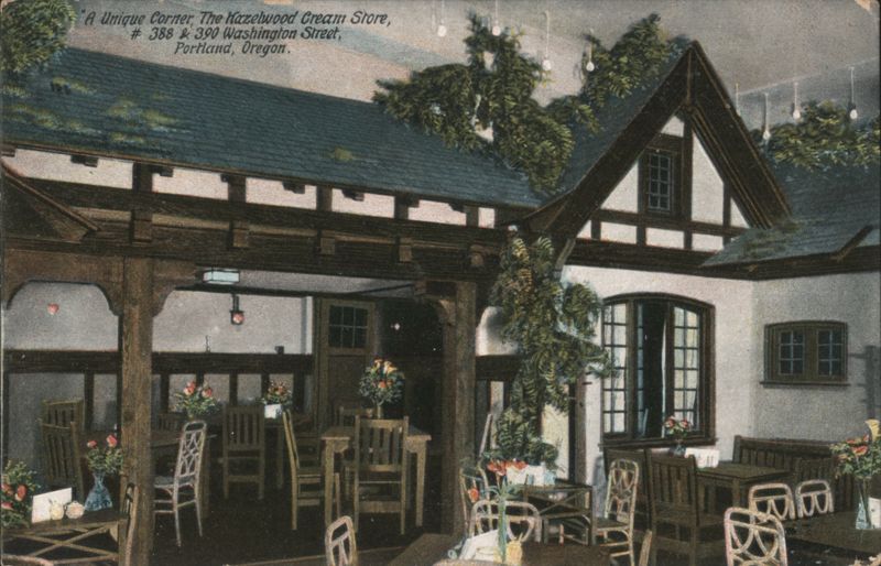 A Unique Corner, The Hazlewood Cream Store, Portland, OR Oregon