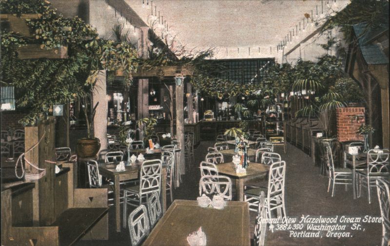 General View Hazelwood Cream Store, Portland, Oregon