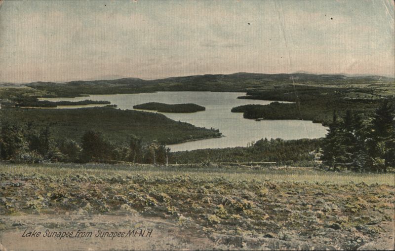 Lake Sunapee from Sunapee, NH New Hampshire