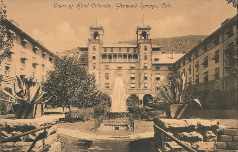 Court of Hotel Colorado, Glenwood Springs, CO