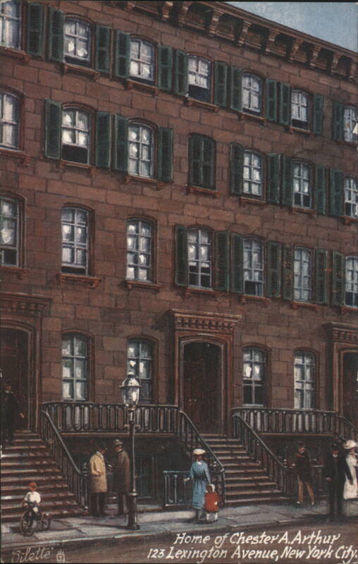 Home of Chester A. Arthur, 123 Lexington Avenue, NY New York City
