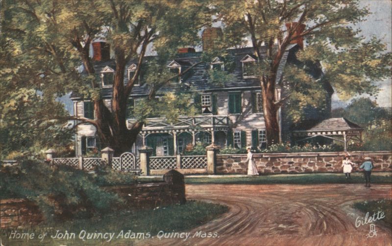 Home of John Quincy Adams, Quincy, MA Massachusetts