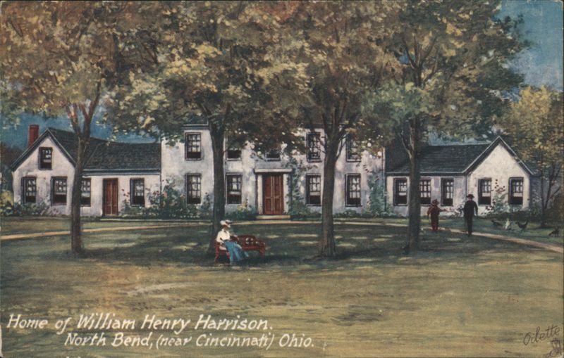 Home of William Henry Harrison, North Bend, OH Ohio