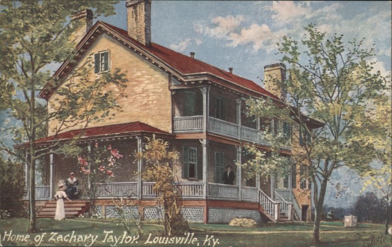Home of Zachary Taylor, U.S. President, Louisville, KY Kentucky