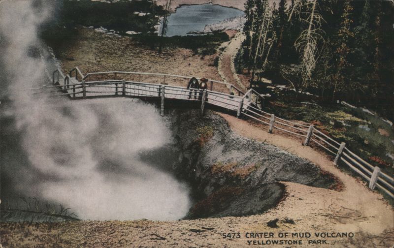 Crater of Mud Volcano, Yellowstone Park Yellowstone National Park