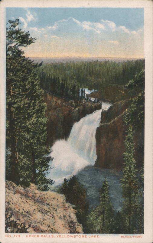 Upper Falls, Yellowstone Lake Yellowstone National Park