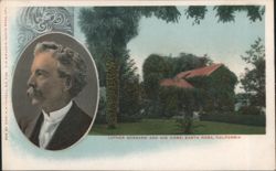 Luther Burbank & His Home, Santa Rosa, CA Postcard