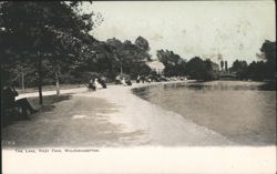 The Lake, West Park, Wolverhampton Postcard