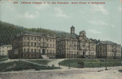 Affiliated Colleges, U. C., San Francisco. Sutro Forest Postcard