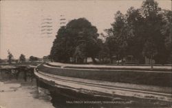 Fall Creek Boulevard, Indianapolis, IN Postcard