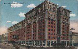 Baltimore Hotel, Kansas City, MO Postcard