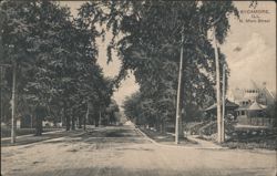 N. Main Street, Sycamore, IL Postcard