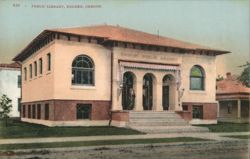 Public Library, Eugene, Oregon Postcard