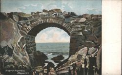 Bridge at Rough Point, Newport, R.I. Postcard
