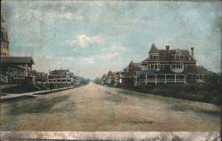 Sylvania Avenue, Avon, NJ Postcard
