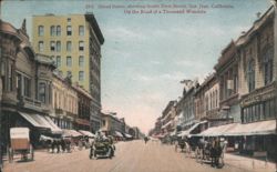 South First Street, San Jose, California Postcard