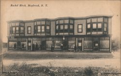 Ruckel Block, Maybrook, NY Postcard