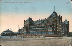 Chamberlain Hotel Old Point Comfort Postcard