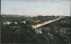 Fort Snelling Bridge, Twin Cities, Minn. Postcard