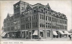 Knight Hotel, Ashland, WI Postcard
