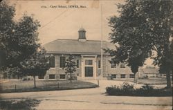 Caryl School, Dover, Mass. Postcard