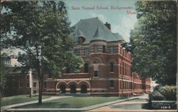 State Normal School, Bridgewater, Mass. Postcard