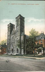 St. Joseph's Cathedral, Hartford, CT Postcard