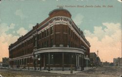 Great Northern Hotel, Devils Lake, ND Postcard
