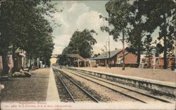 Vogelfontein Station, Johannesburg Postcard