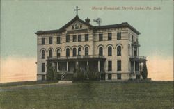 Mercy Hospital, Devils Lake Postcard