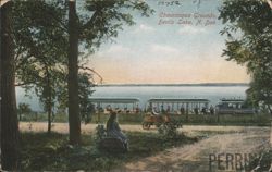 Chautauqua Grounds, Devils Lake, ND Postcard