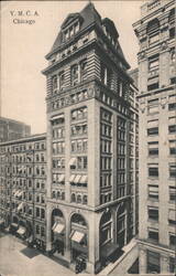 Y.M.C.A. Building, Chicago Postcard