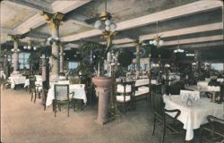 Davenport's Dining Room, Spokane, WA Postcard