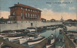 Albany Yacht Club, Albany, NY Postcard