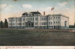 Union High School, Redlands, CA Postcard