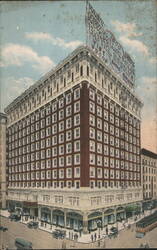 Hart Bros. New Million Dollar Hotel Rosslyn, Los Angeles Postcard