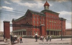 Transit House, Union Stock Yards Postcard