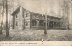 State Park House, Lake Itasca, Park Rapids, MN Minnesota Postcard Postcard Postcard