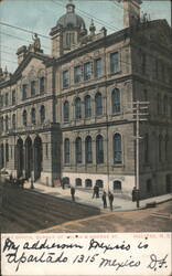 Post Office, Corner of Hollis & George St. Postcard