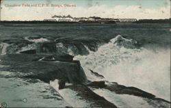 Chaudiere Falls and C.P.R. Bridge, Ottawa Postcard