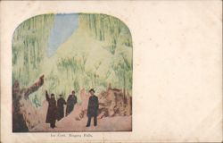 Ice Cave, Niagara Falls Postcard