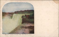 Great Cataract of Niagara Falls, New York Postcard