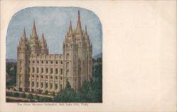 The Great Mormon Cathedral Postcard
