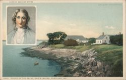 Harriet Beecher Stowe, House of the Pearl, Orr's Island Postcard