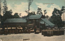 Turpentine Still, Georgia Postcard