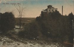 The Mill, Algoma, Wis. Postcard