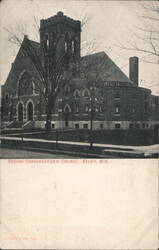 Second Congregational Church, Beloit Postcard