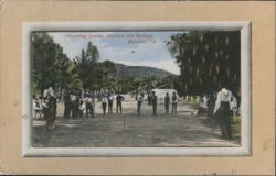 Throwing Quoits, Murrieta Hot Springs, Murrieta, CA Postcard